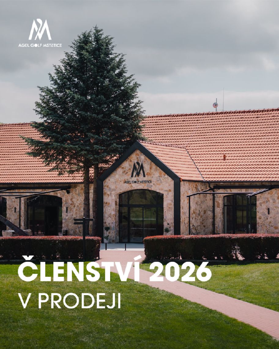 Členství AGEL Golf Mstětice 2026 v prodeji
